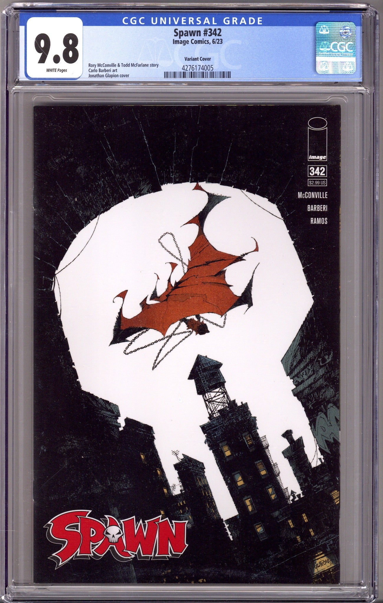 Spawn 342 CGC 9.8 (NM/M) (2023) Glapion Variant