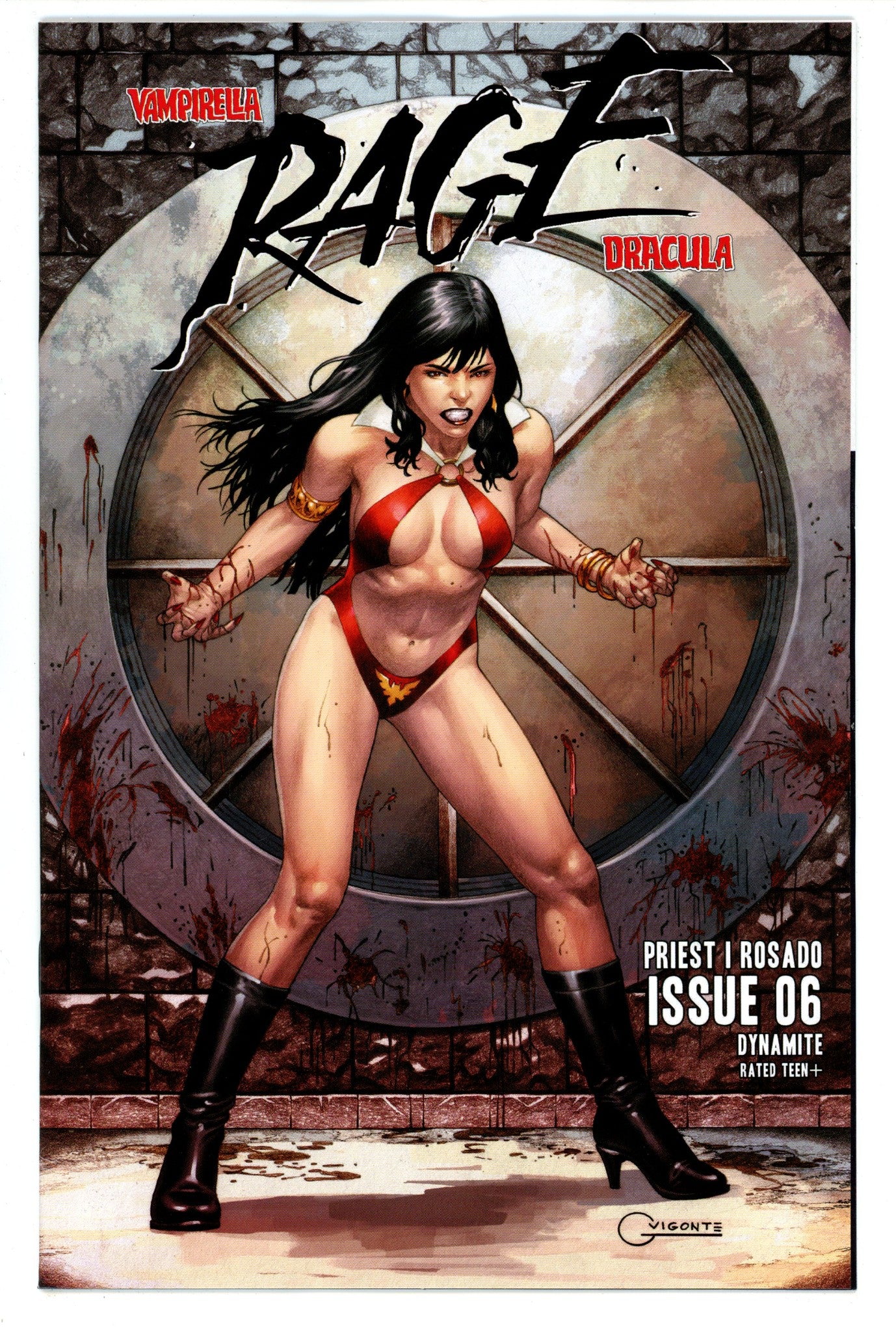 Vampirella Dracula Rage 6 Vigonte Variant (2024)