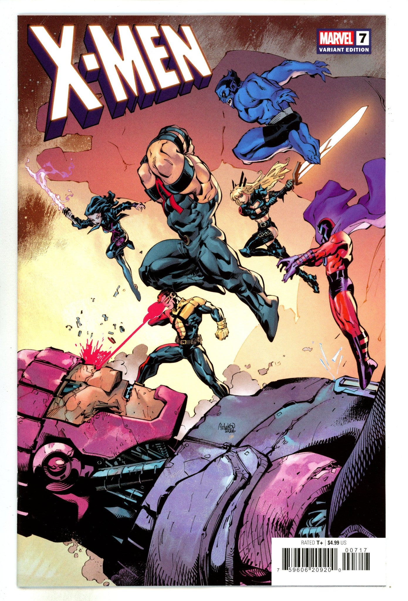 X-Men Vol 6 7 Melnikov Incentive Variant NM (2024)