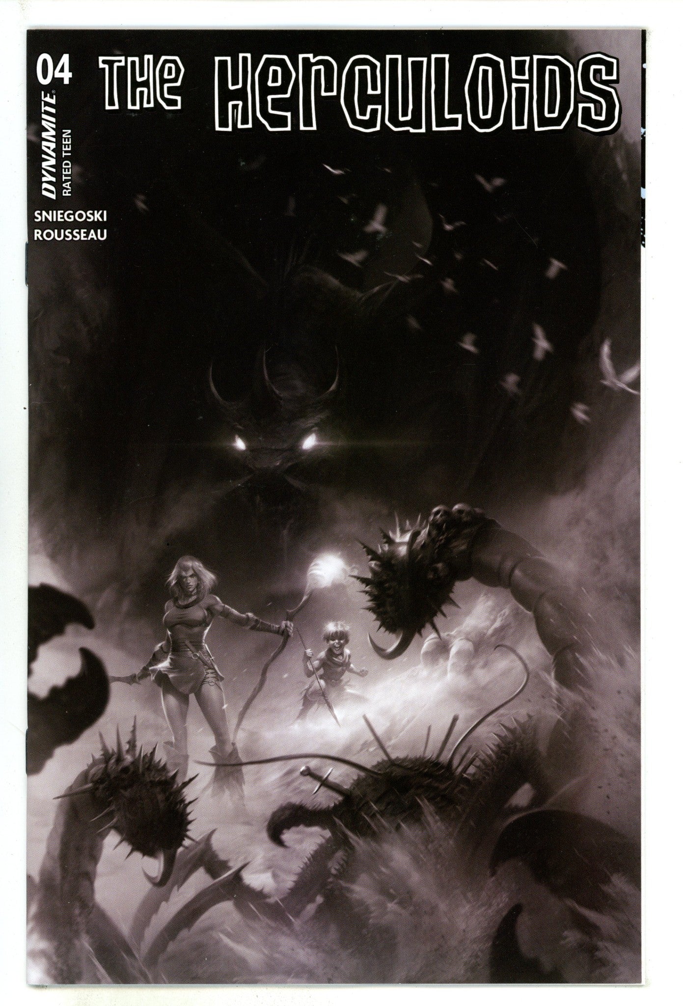 Herculoids 4 Mattina B&W Incentive Variant (2025)