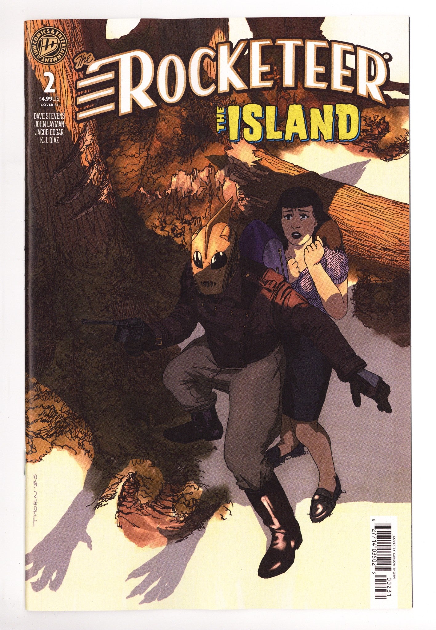 The Rocketeer: The Island  2 Thorn  Incentive NM  (2026)