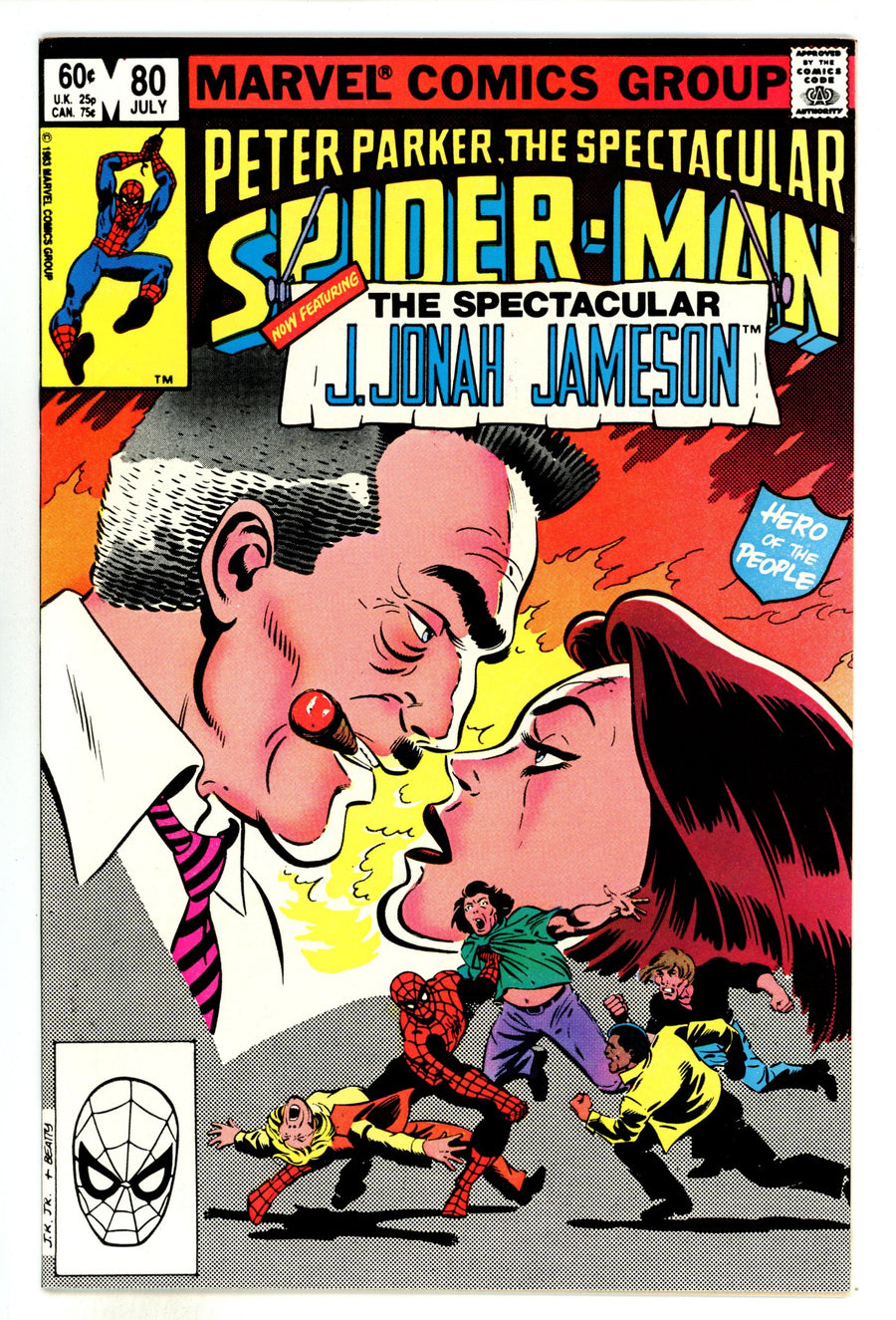 The Spectacular Spider-Man Vol 1 80  VF+ (8.5)  (1983)  