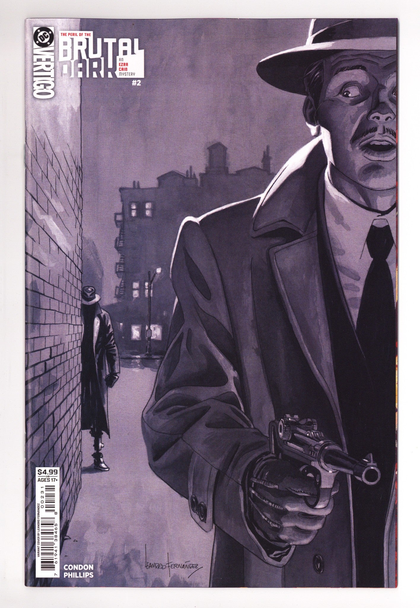 The Peril Of The Brutal Dark An Ezra Cain Mystery 2 Fernández B&W Variant (2026)