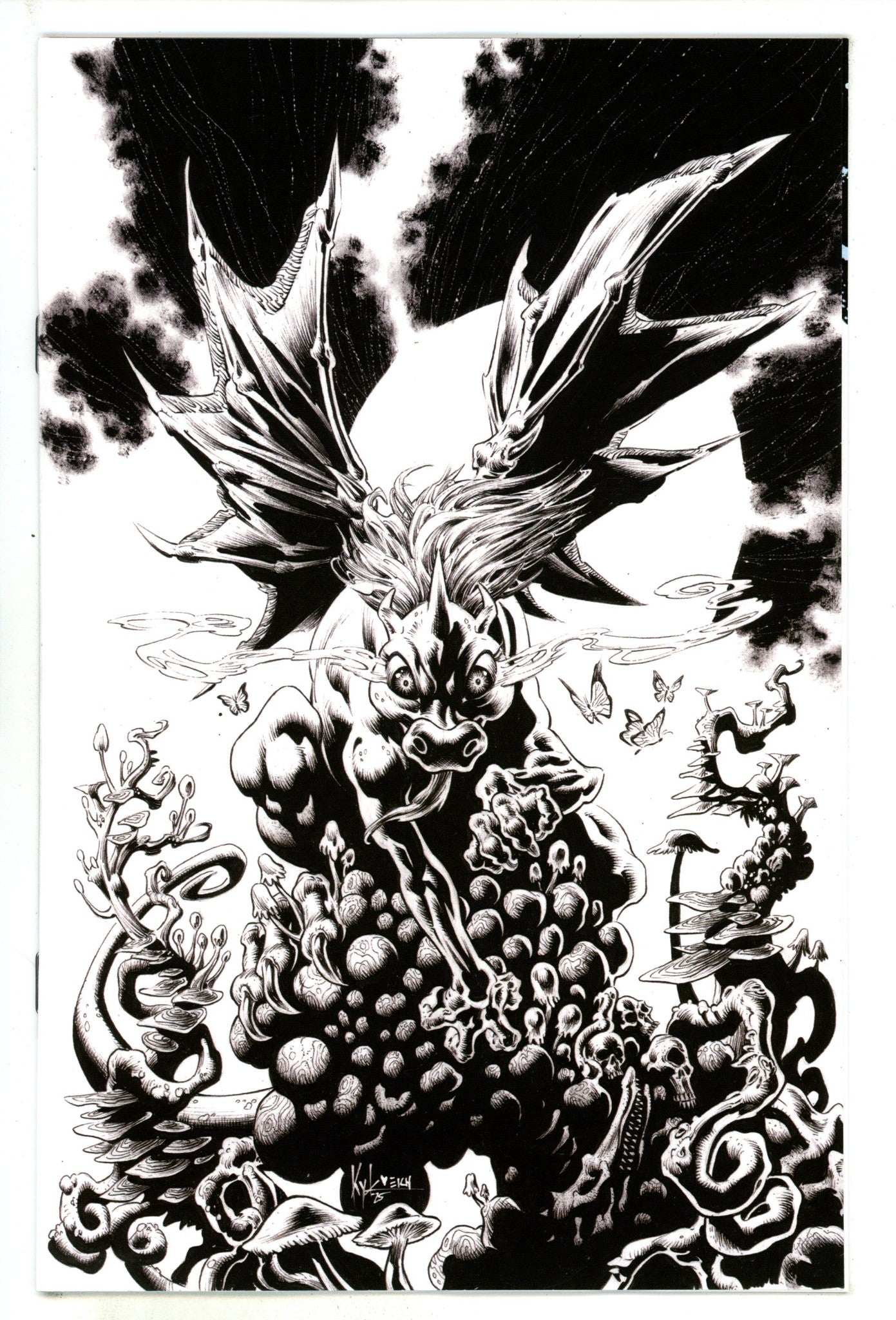 Herculoids 4 Hotz B&W Virgin Incentive Variant (2025)