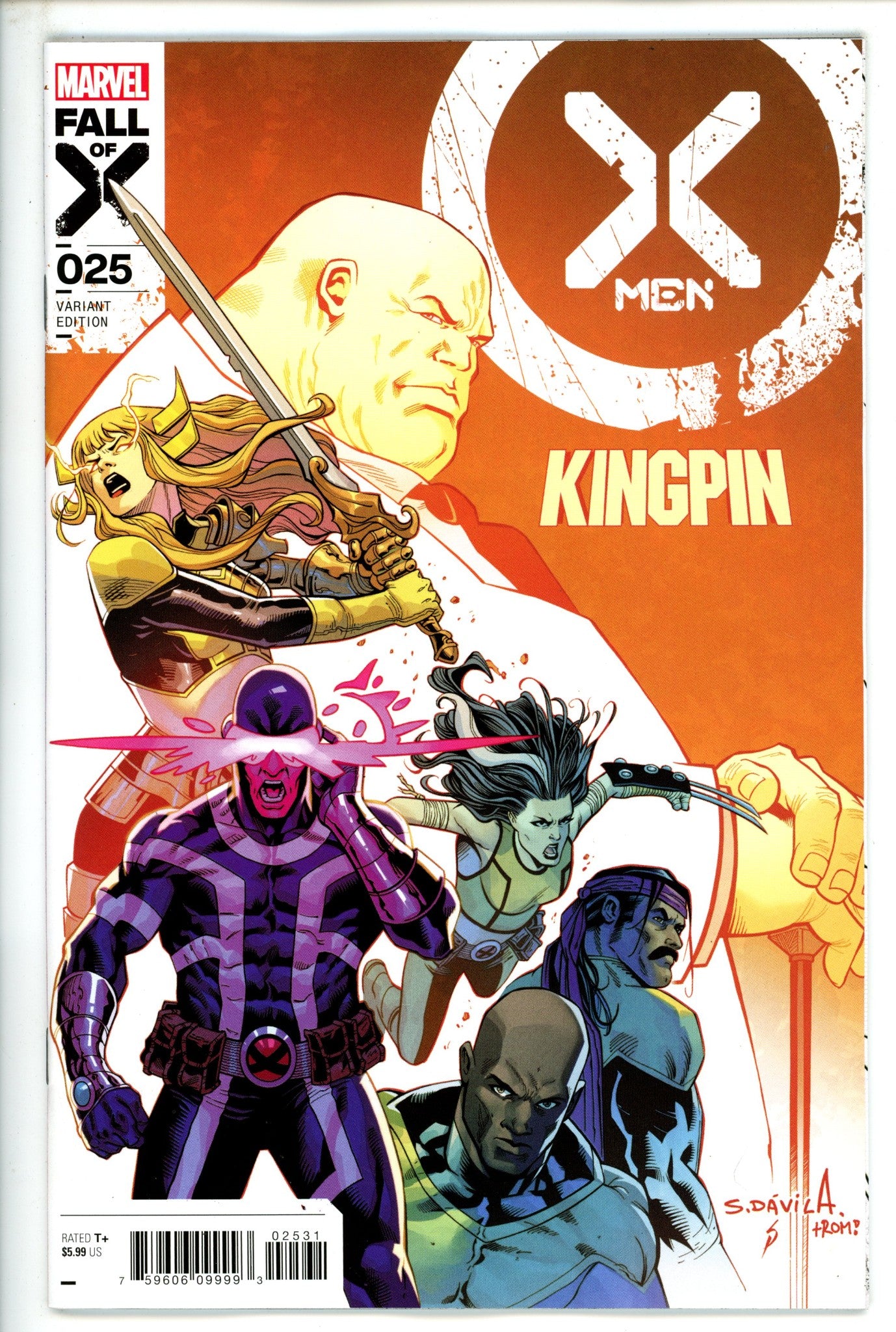 X-Men Vol 5 25 Davila Variant (2023)