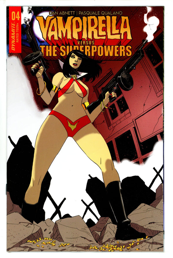 Vampirella Vs Superpowers 4 Moss Variant (2023)