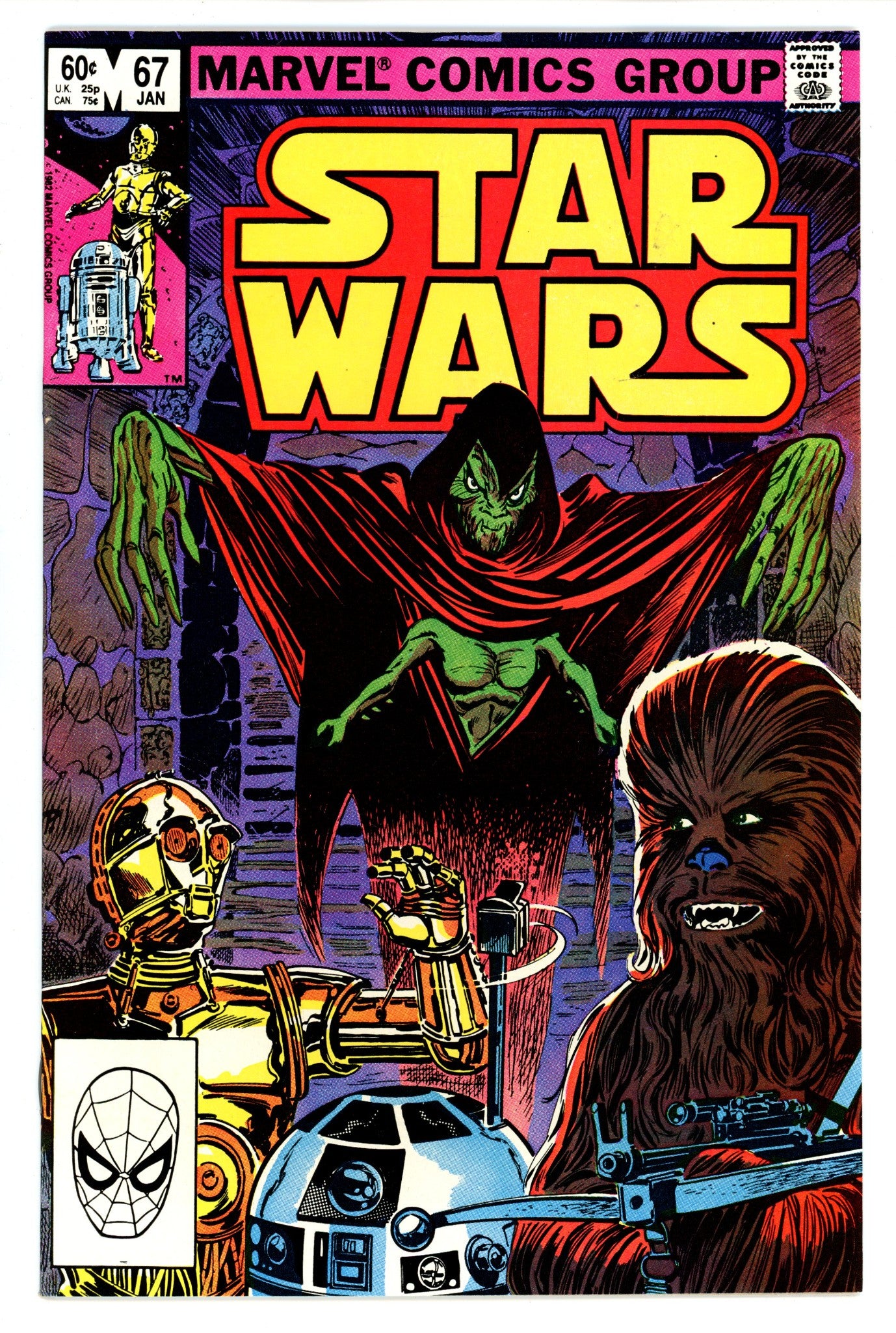 Star Wars Vol 1 67 NM- (9.2) (1983) 