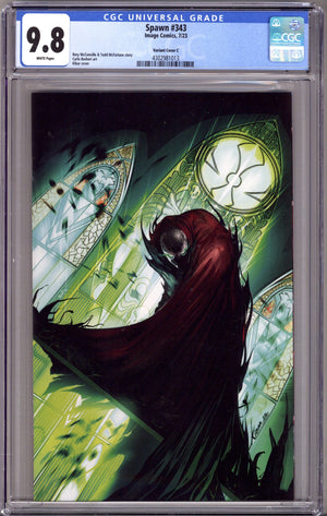 Spawn 343 CGC 9.8 (NM/M) (2023) Kibar Virgin Variant