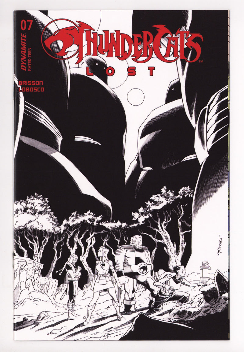 Thundercats Lost 7 Shalvey B&W Incentive (2025)