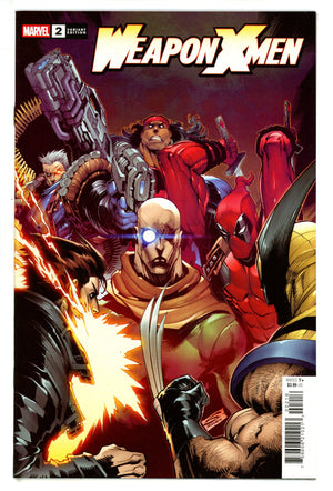 Weapon X-Men 2 Sandoval Incentive Variant NM (2025)
