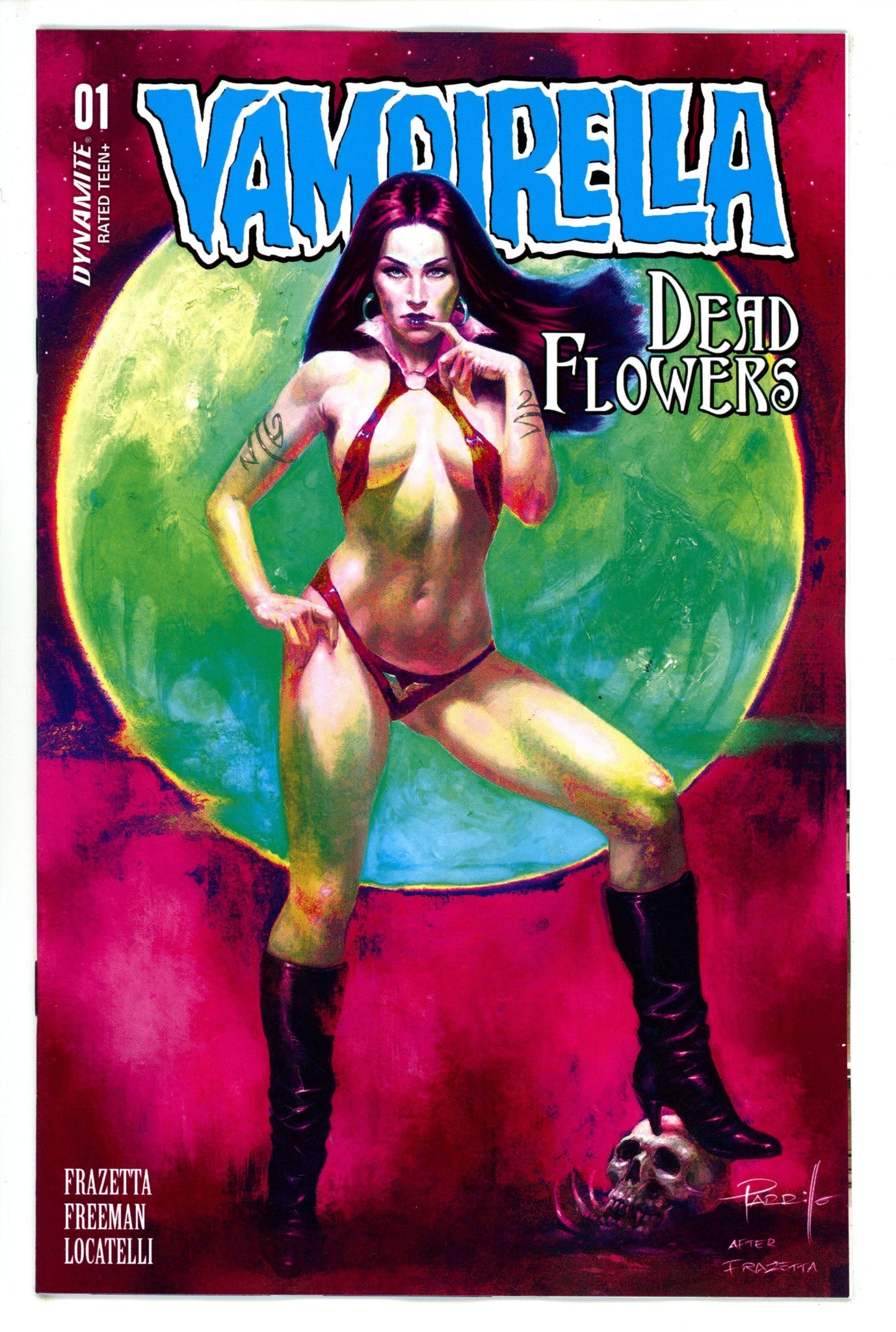 Vampirella Dead Flowers 1 Parrillo UV Variant (2023)