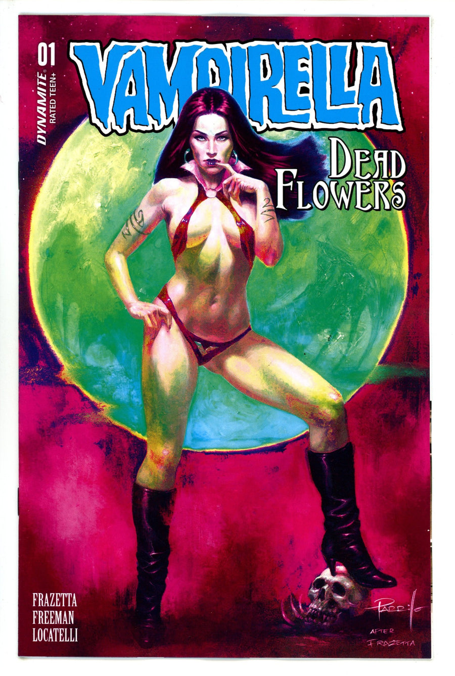 Vampirella Dead Flowers 1 Parrillo UV Variant (2023)