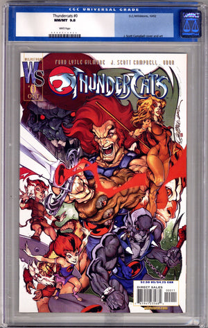 Thundercats   0 CGC 9.8 (NM/M)   (2002)