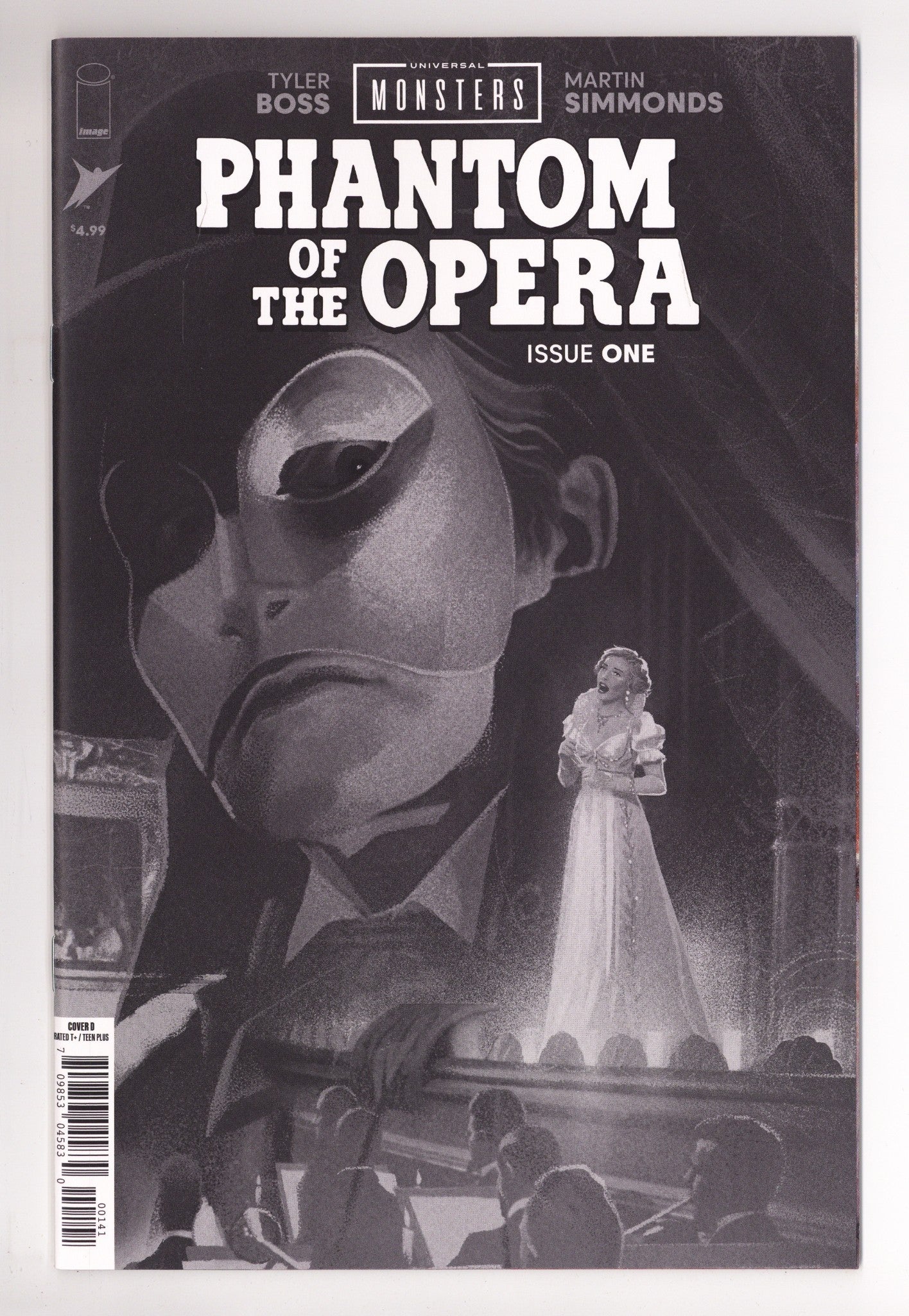 Universal Monsters Phantom Of The Opera 1 Middleton B&W Incentive NM- (2025)