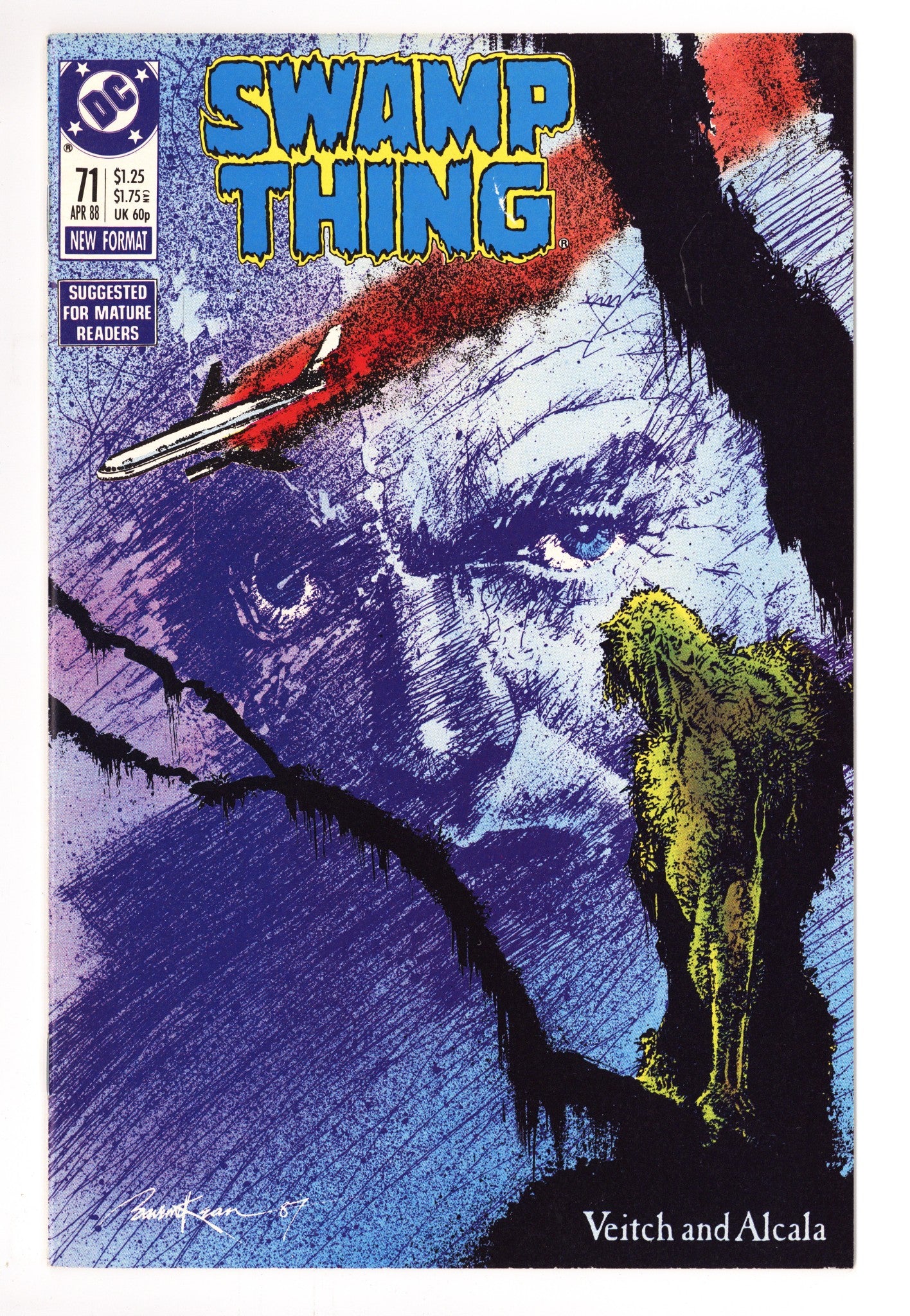 Swamp Thing Vol 2 71 Mid Grade (1988) 