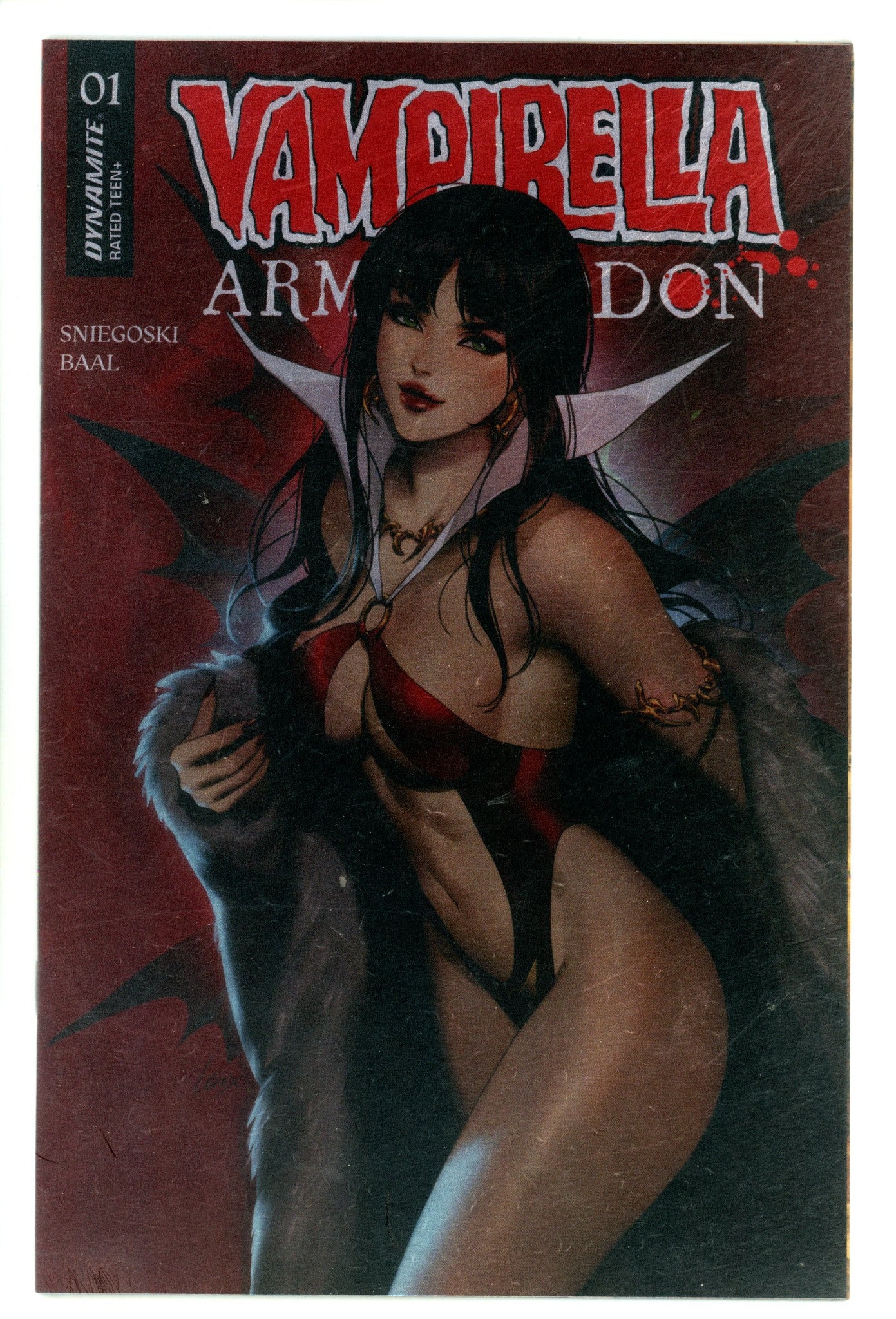Vampirella Armageddon 1 Li Foil Incentive NM (2025)