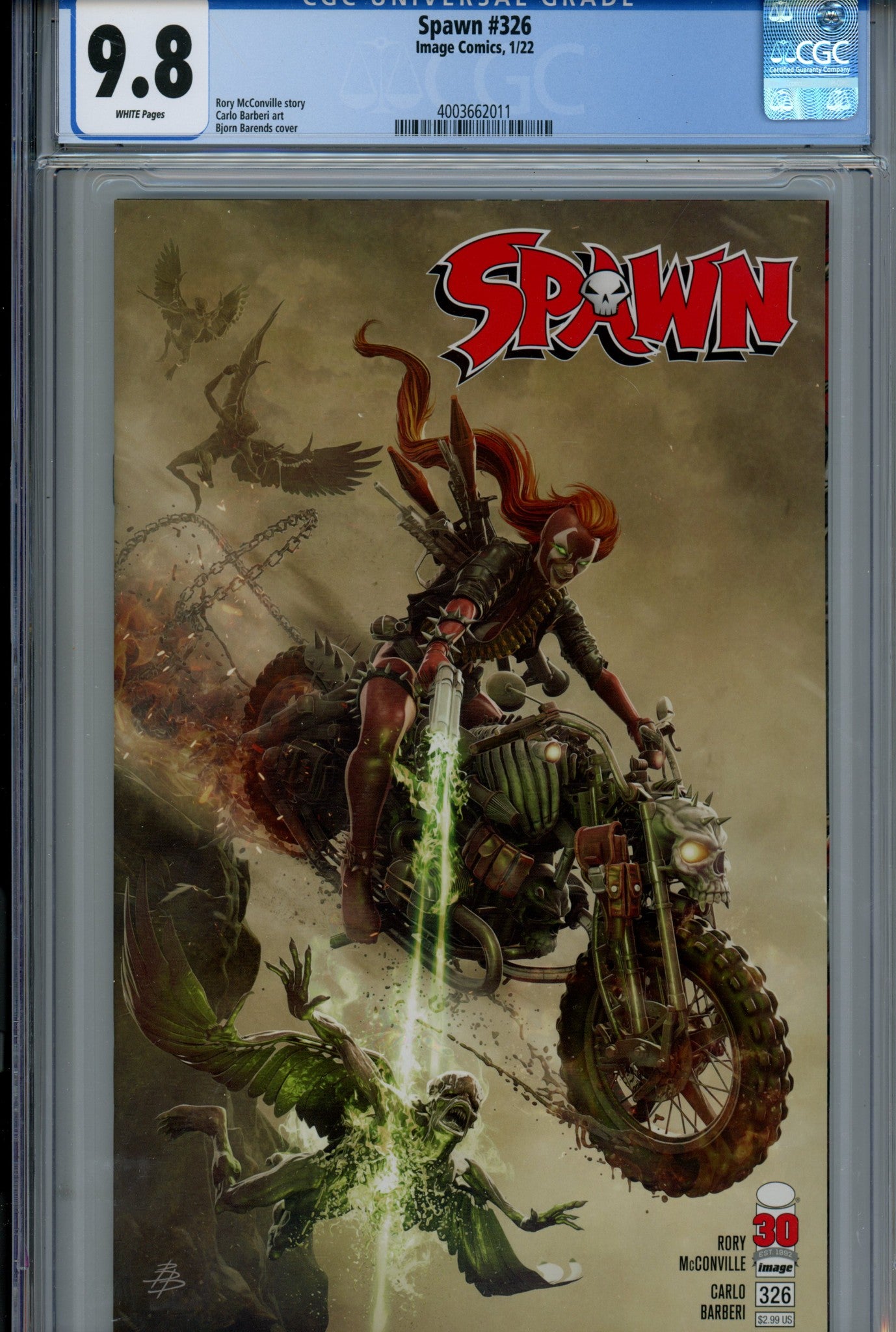 Spawn 326 CGC 9.8 (NM/M) (2022) 