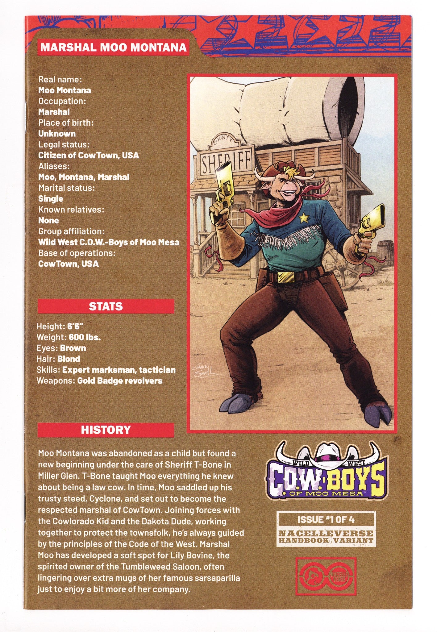 Wild West Cow-Boys Of Moo Mesa 1 Smith Variant (2025)