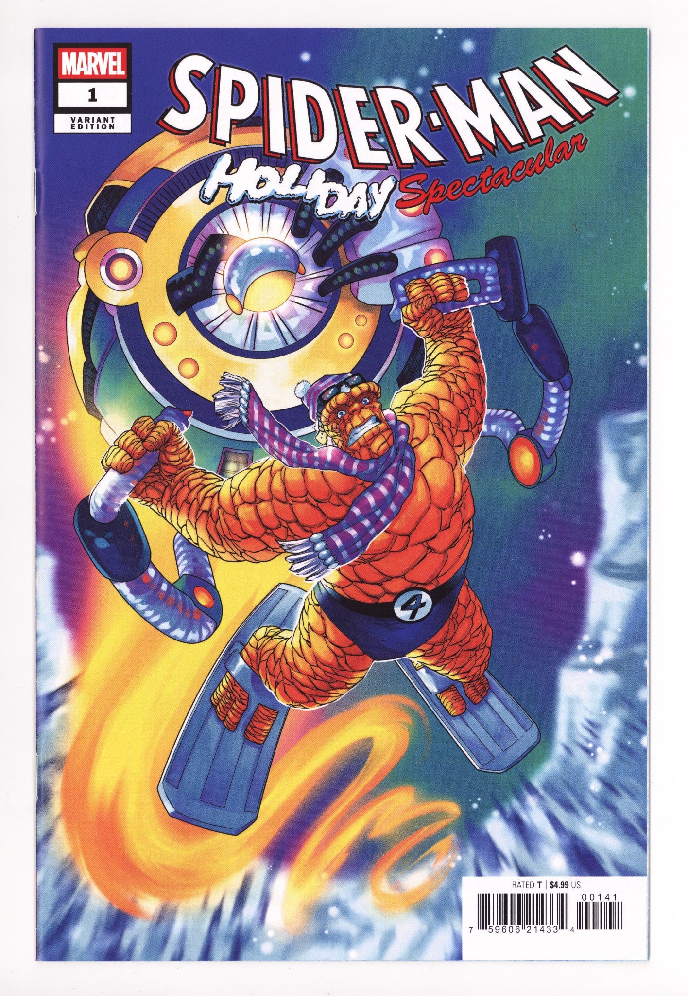 Spider-Man: Holiday Spectacular 1 Hetrick Variant (2025)