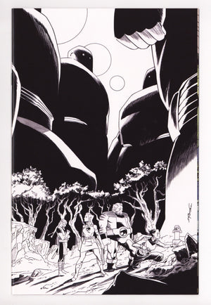 Thundercats Lost 7 Shalvey B&W Virgin Incentive (2025)