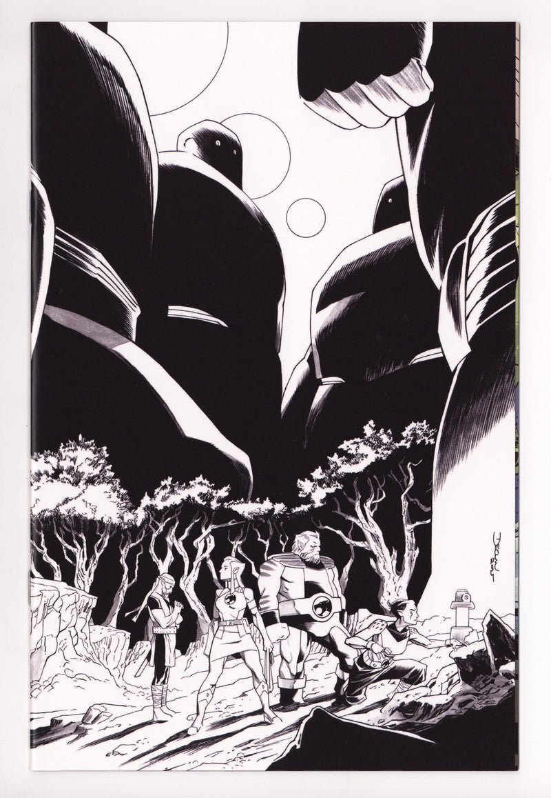 Thundercats Lost 7 Shalvey B&W Virgin Incentive (2025)