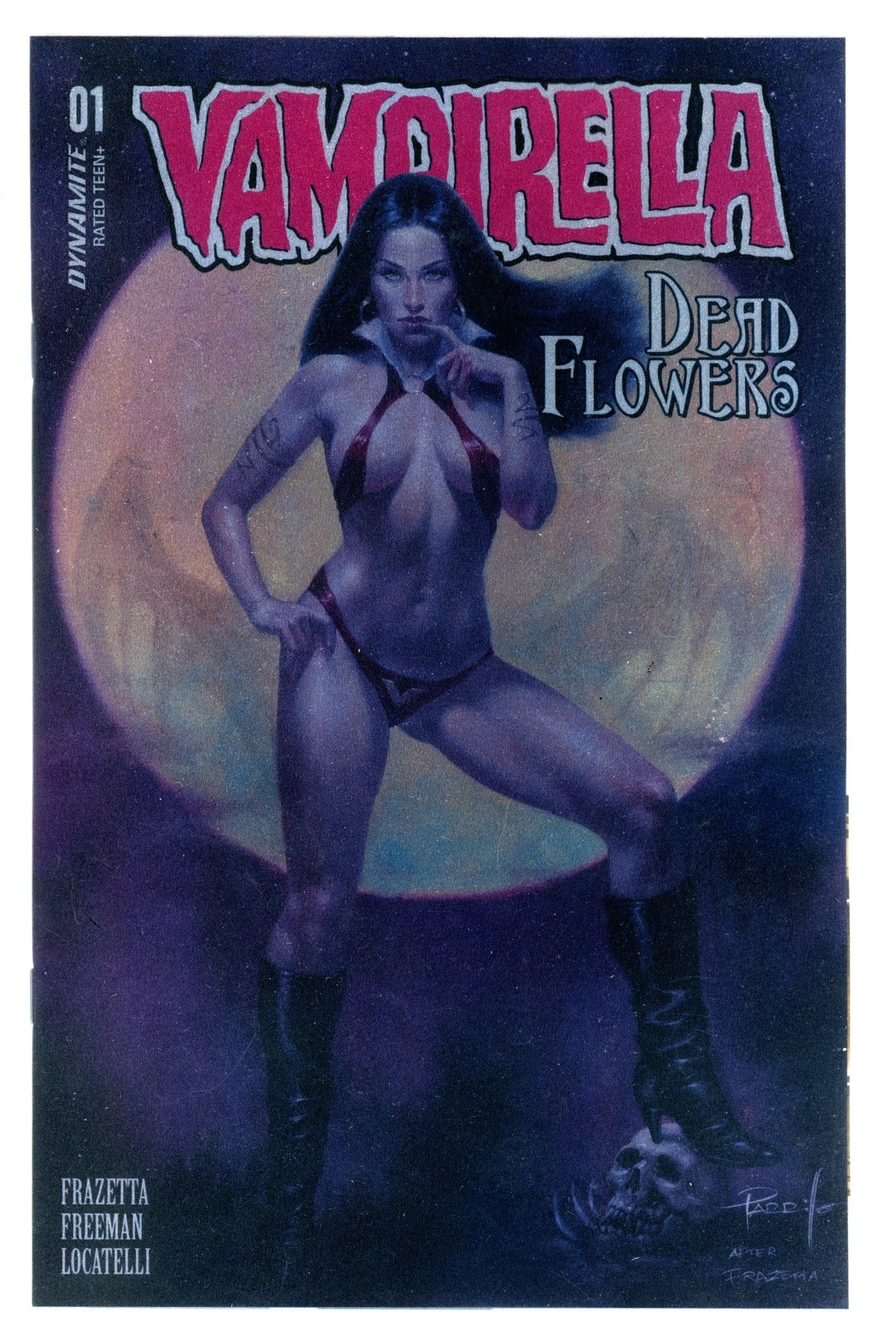 Vampirella Dead Flowers 1 Parrillo Foil Variant (2023)