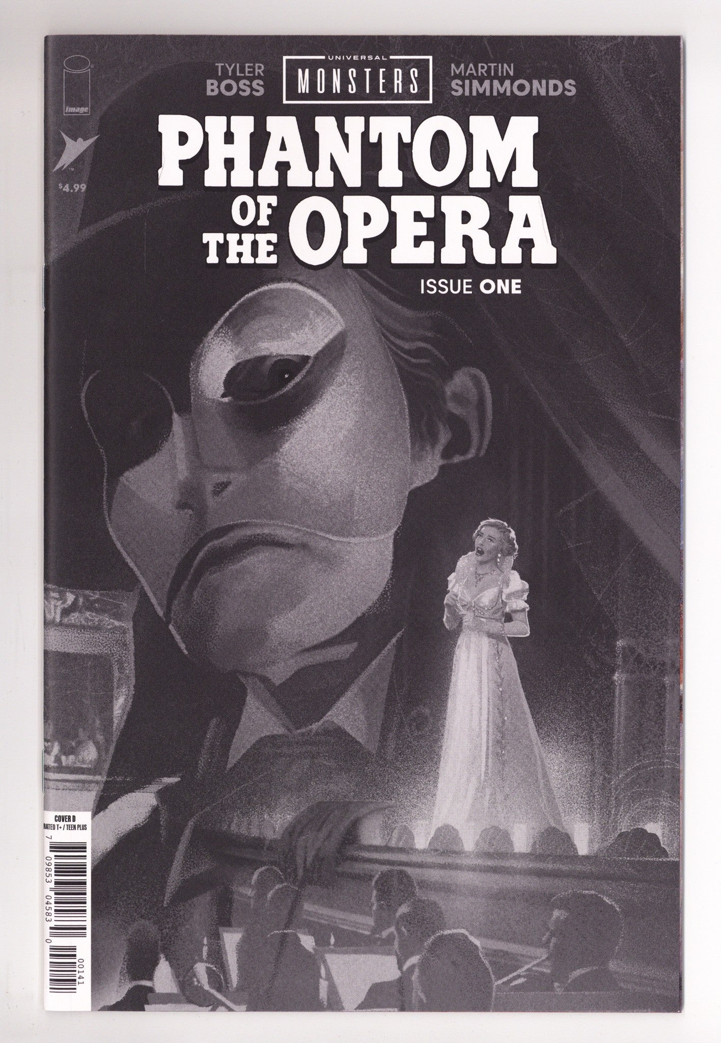 Universal Monsters Phantom Of The Opera 1 Middleton B&W Incentive NM (2025)