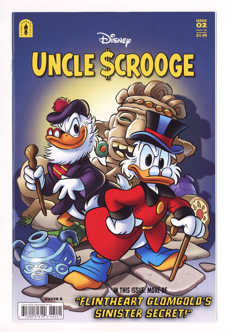 Uncle Scrooge Flintheart Glomgolds Sinister Secret 2 Perina Variant (2025)