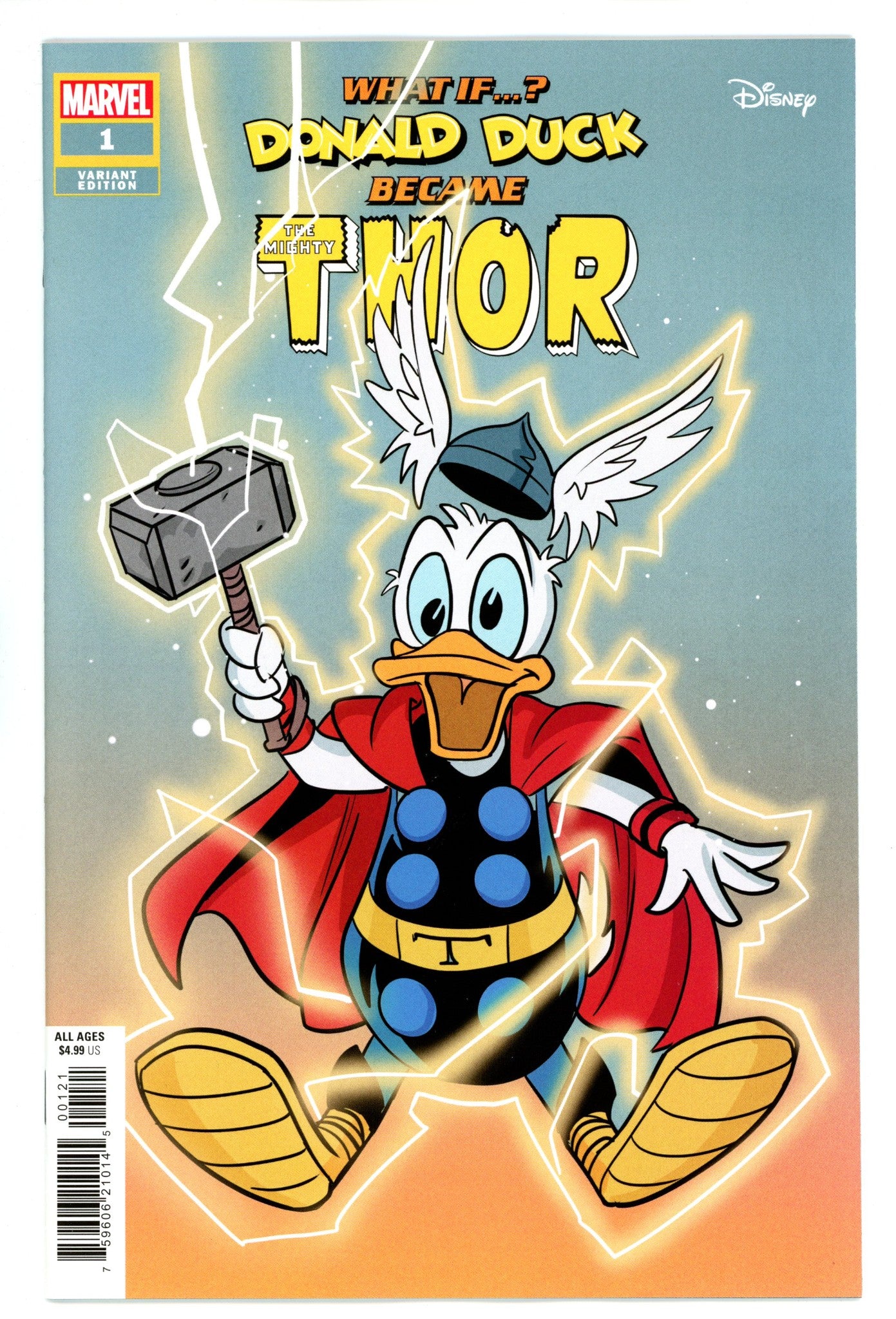 What If Donald Duck Became Thor 1 Noto Variant (2024)
