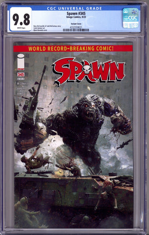 Spawn 345 CGC 9.8 (NM/M) (2023) Barends Variant