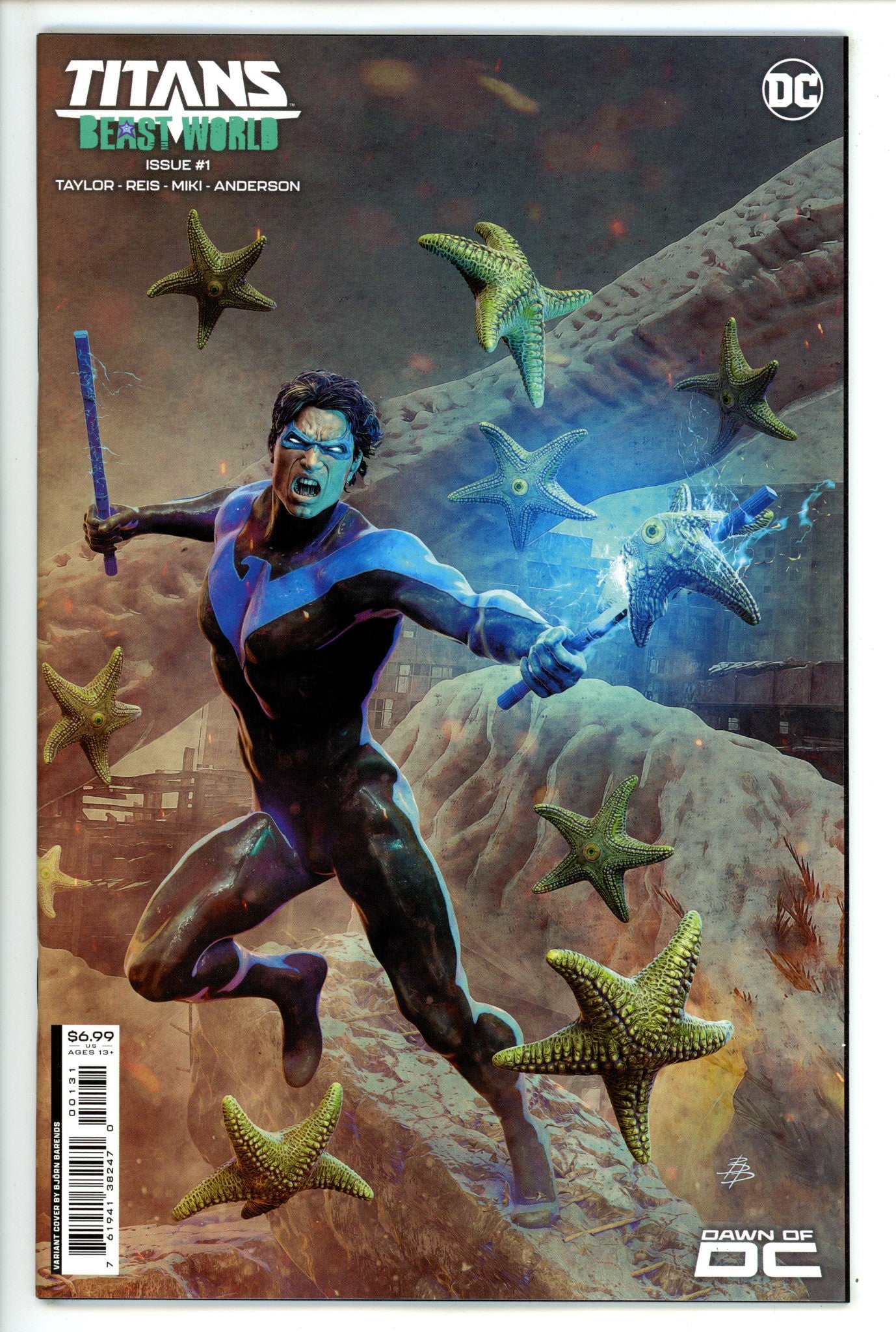 Titans Beast World 1 Barends Variant (2023)