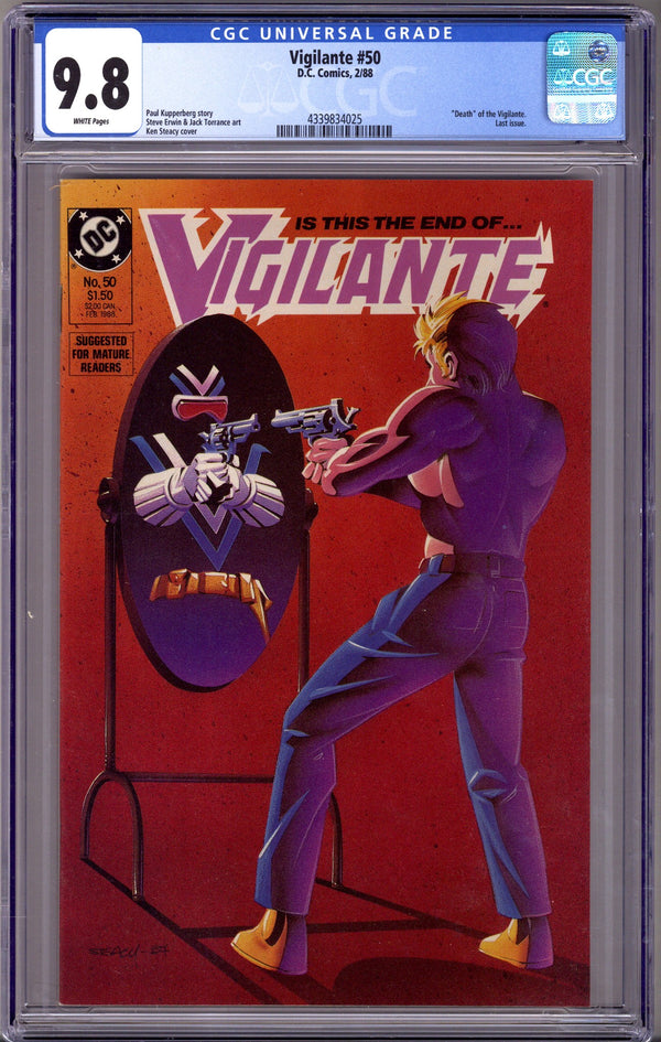 The Vigilante Vol 1 50 CGC 9.8 (NM/M) (1988)