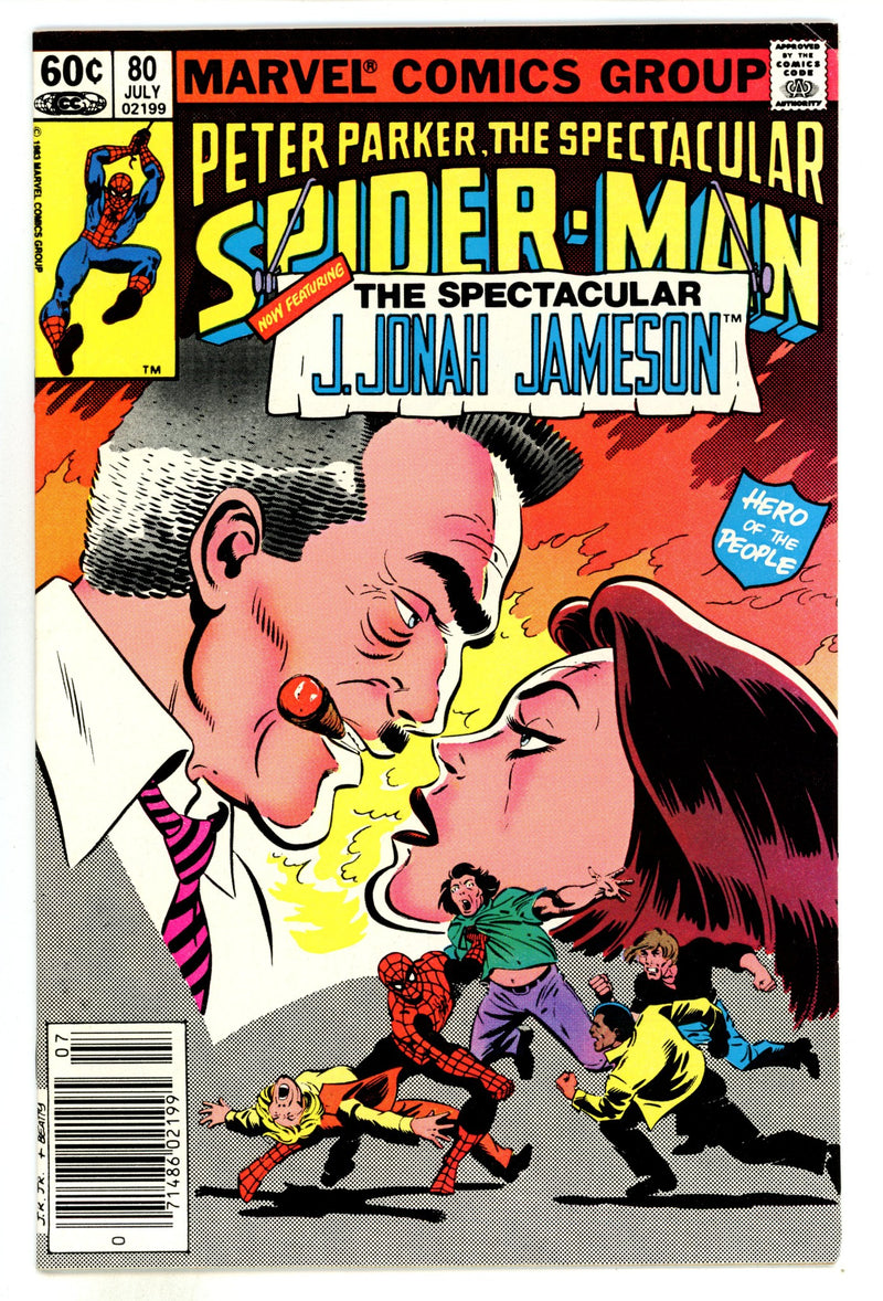 The Spectacular Spider-Man Vol 1 80  VF- (7.5)  (1983)  Newsstand  