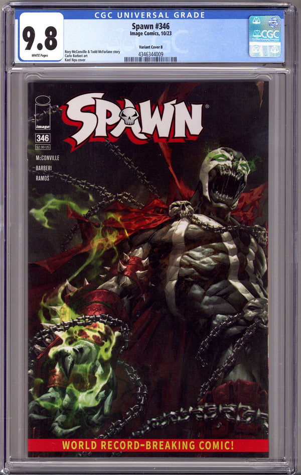 Spawn 346 CGC 9.8 (NM/M) (2023) Ngu Variant