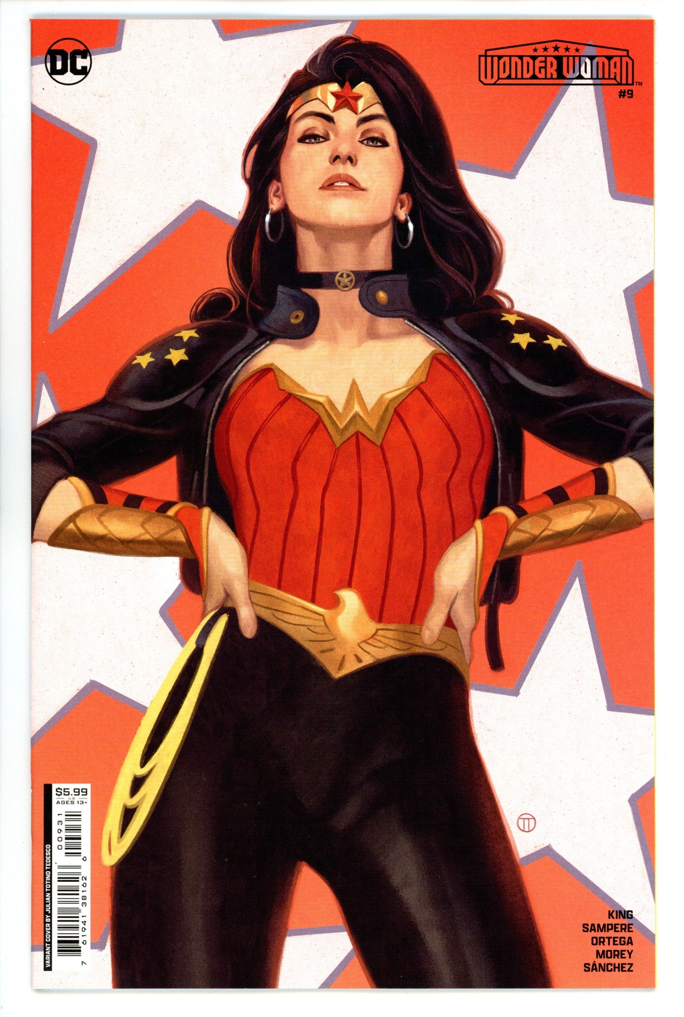 Wonder Woman Vol 6 9 Tedesco Variant (2024)