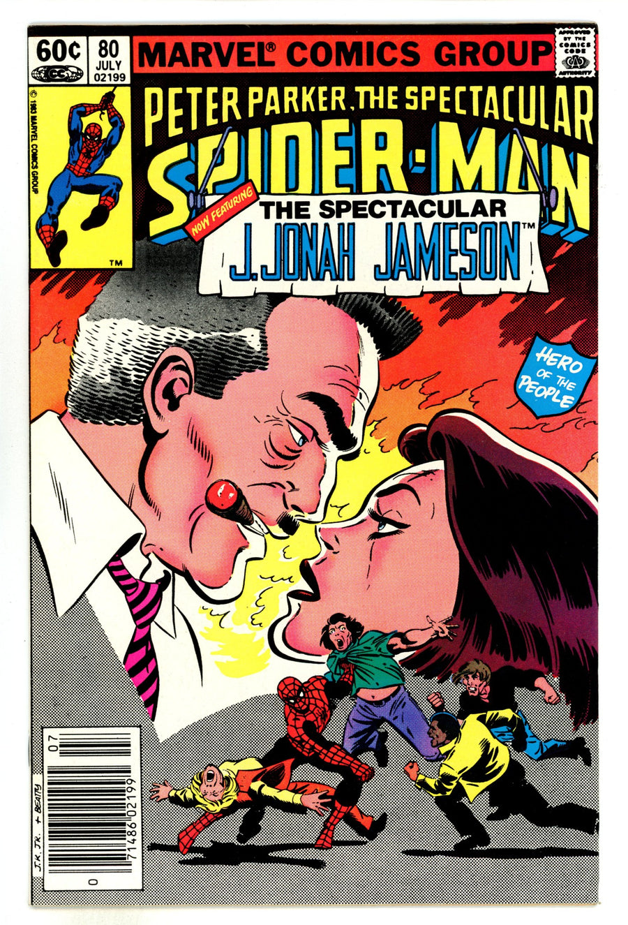The Spectacular Spider-Man Vol 1 80  VF (8.0)  (1983)  Newsstand  