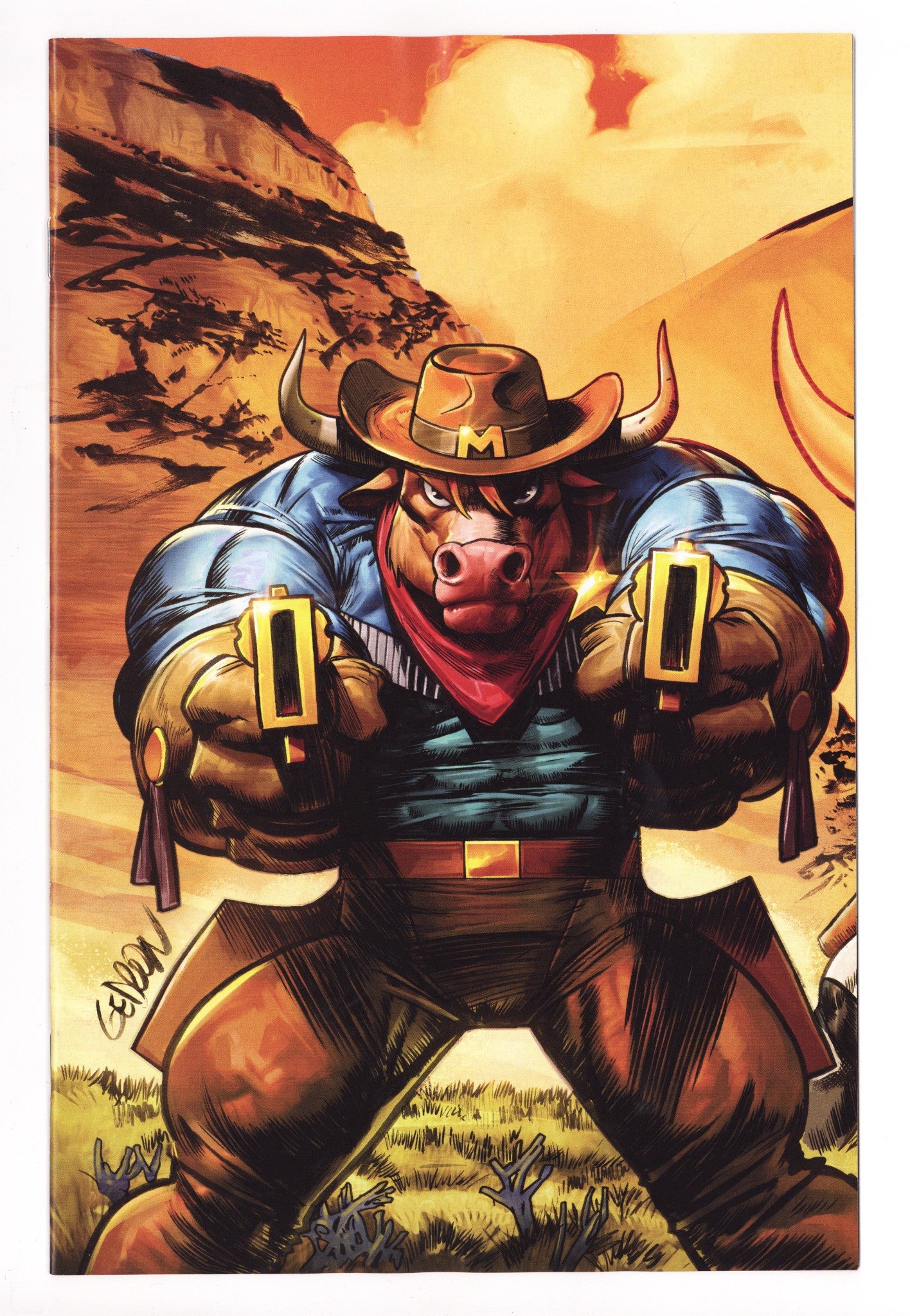 Wild West Cow-Boys Of Moo Mesa 1 Gedeon Connecting Virgin Incentive NM (2025)