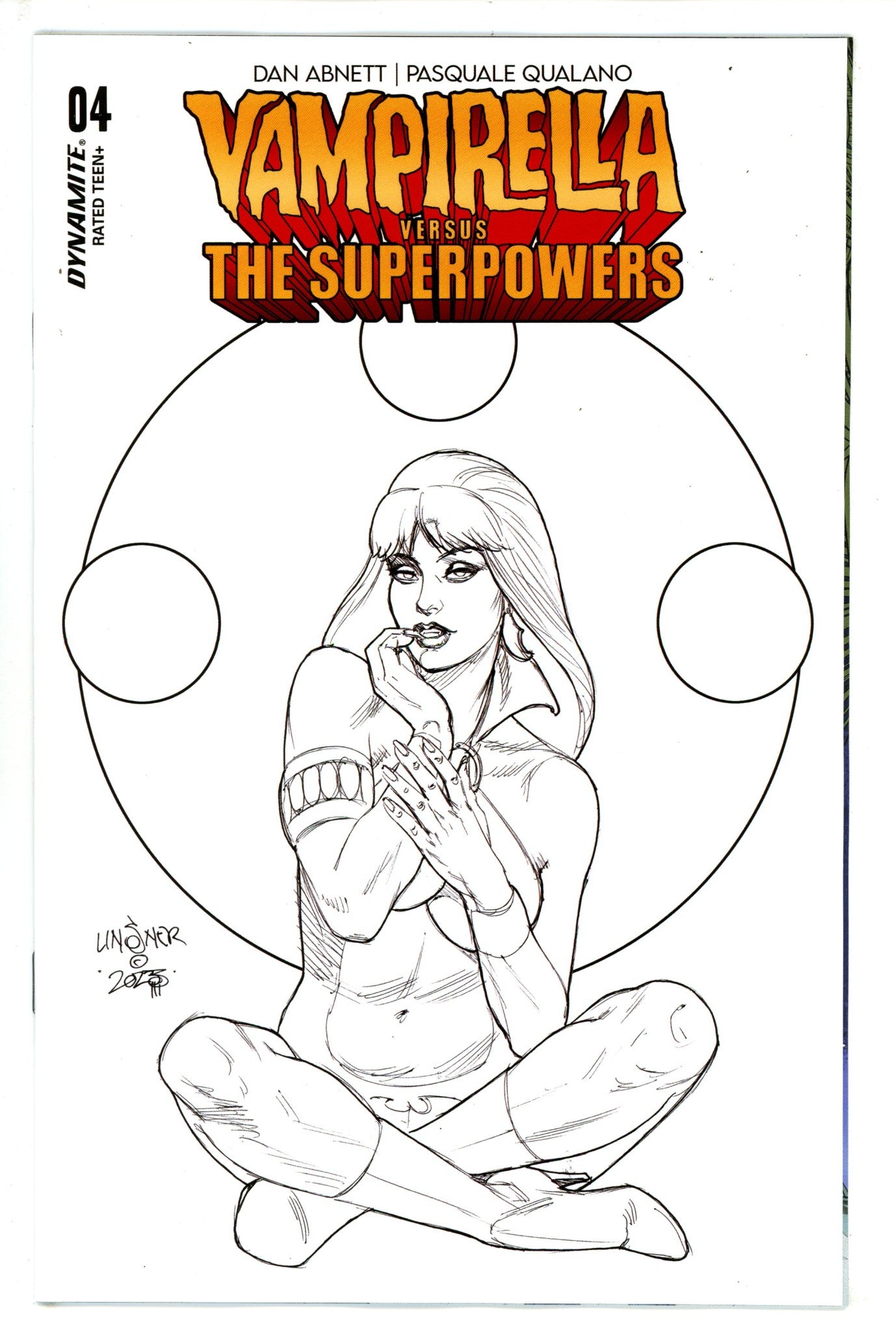Vampirella Vs Superpowers 4 Linsner Incentive Variant (2023)