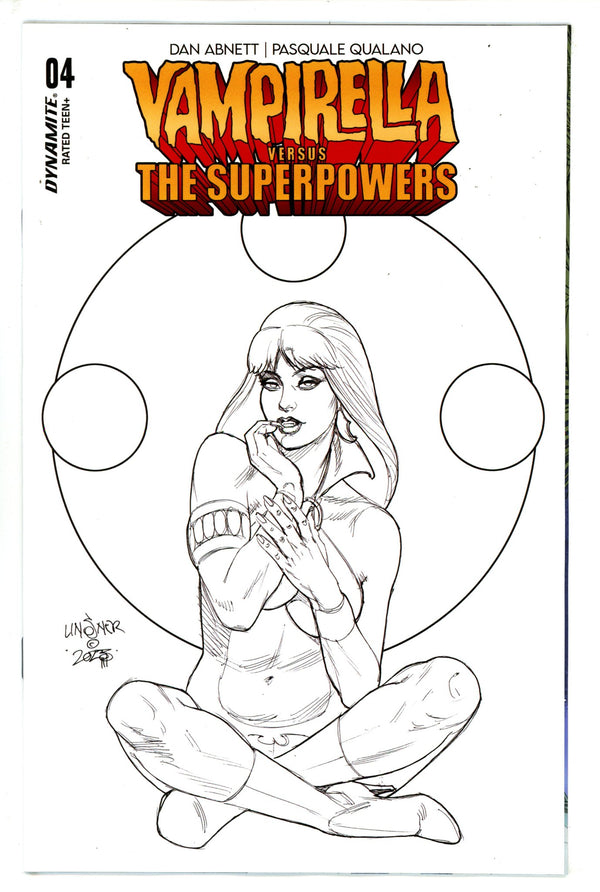 Vampirella Vs Superpowers 4 Linsner Incentive Variant (2023)