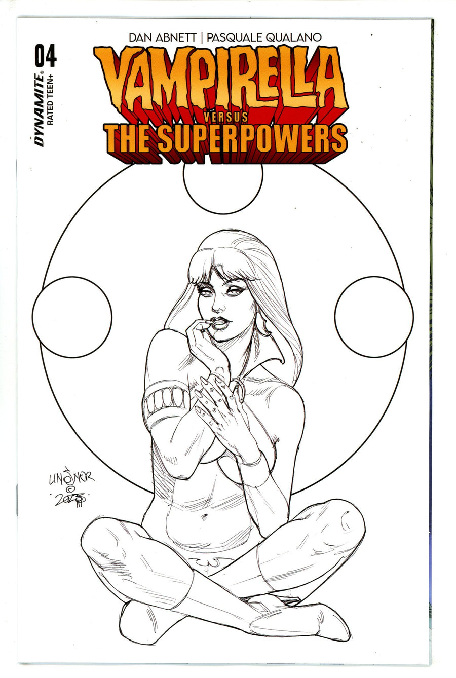 Vampirella Vs Superpowers 4 Linsner Incentive Variant (2023)