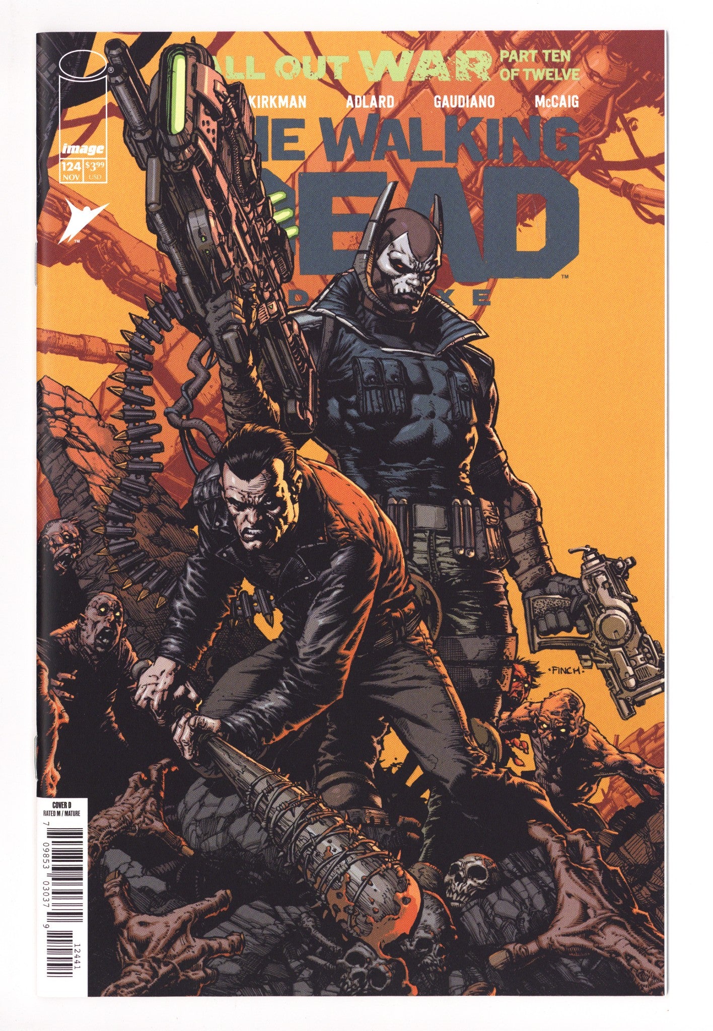 Walking Dead Deluxe 124 Finch Variant (2025)