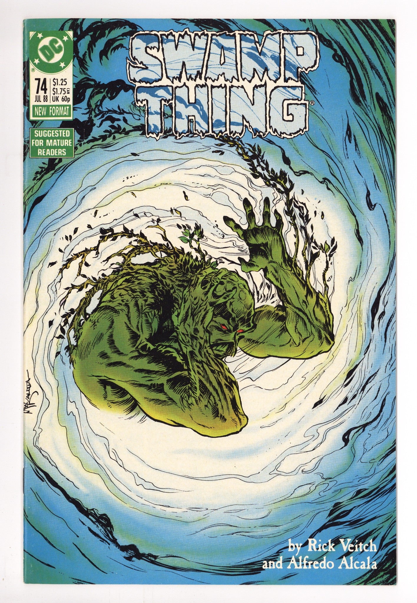 Swamp Thing Vol 2 74 Mid Grade (1988) 