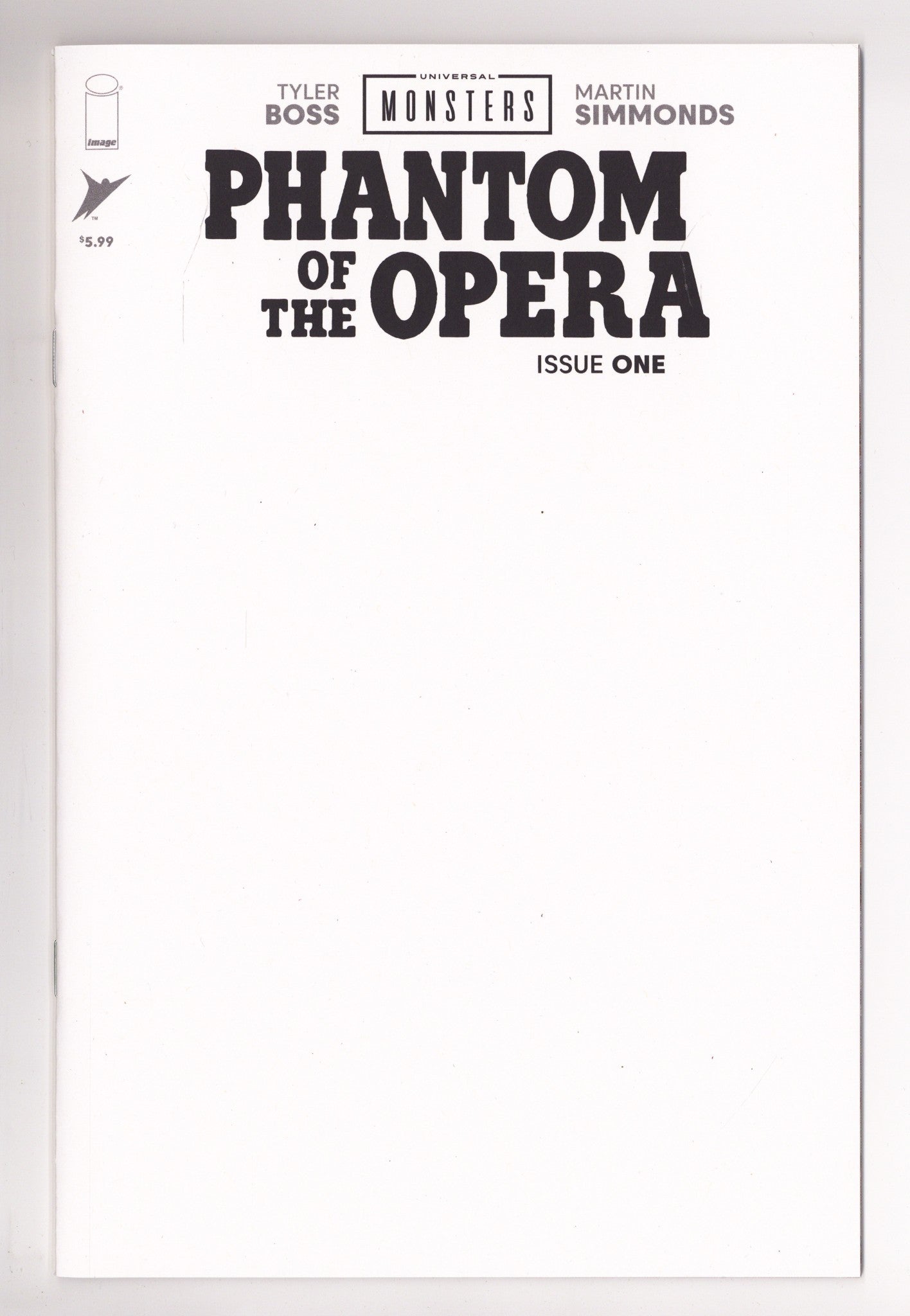 Universal Monsters Phantom Of The Opera 1 Blank Variant (2025)