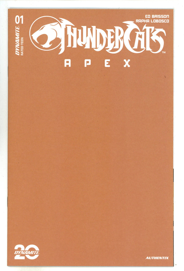 Thundercats Apex 1 TAN Blank Variant (2024)