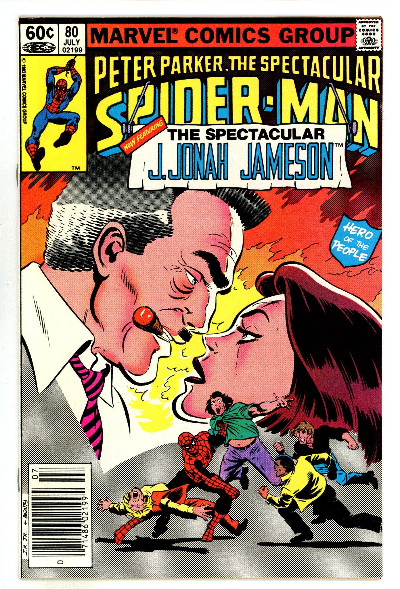 The Spectacular Spider-Man Vol 1 80  VF+ (8.5)  (1983)  Newsstand  