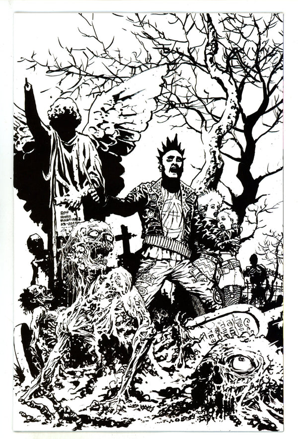 Return Of The Living Dead 4 Martinez B&W Variant (2025)