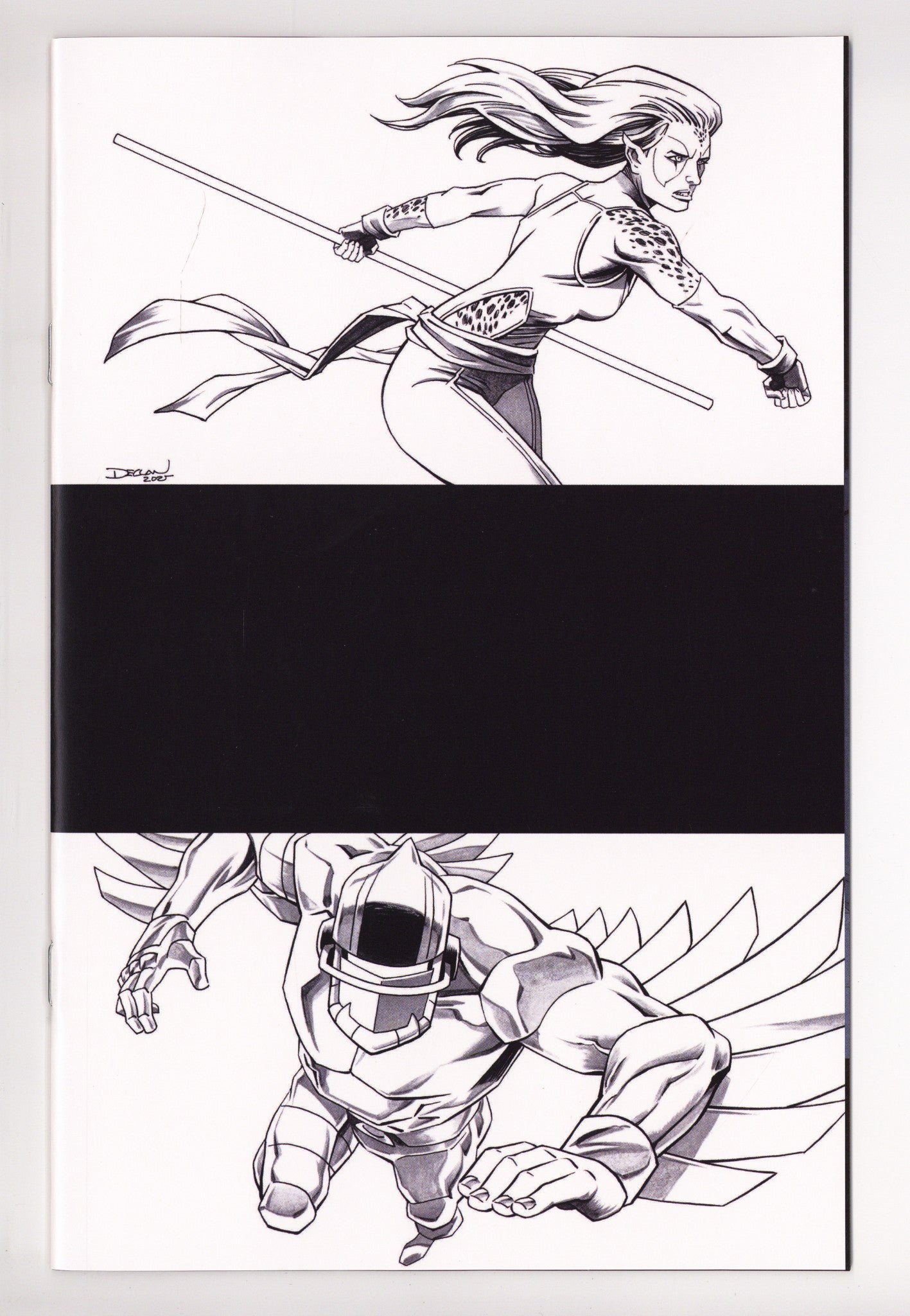 Thundercats X Silverhawks 2 Shalvey B&W Virgin Incentive (2026)