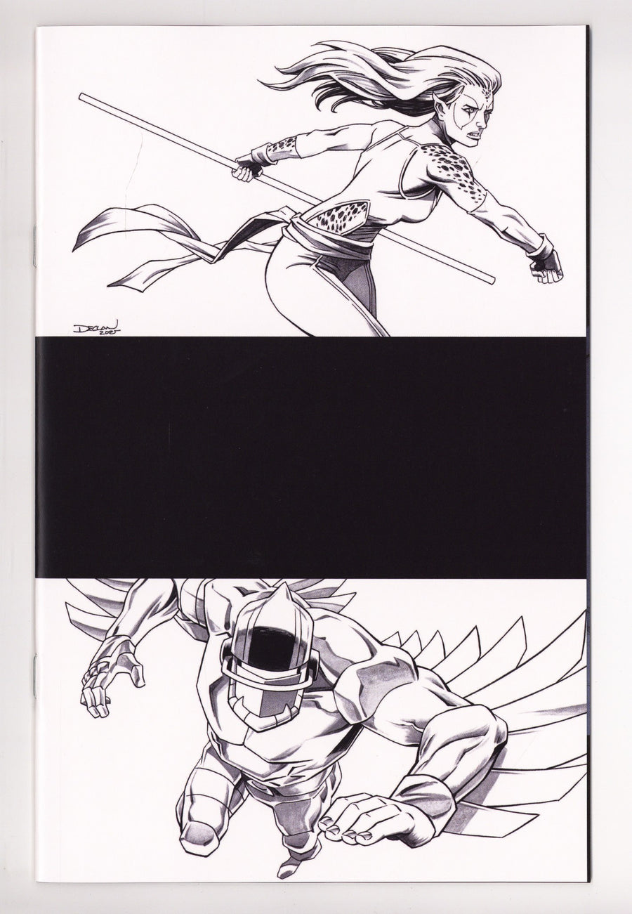 Thundercats X Silverhawks 2 Shalvey B&W Virgin Incentive (2026)