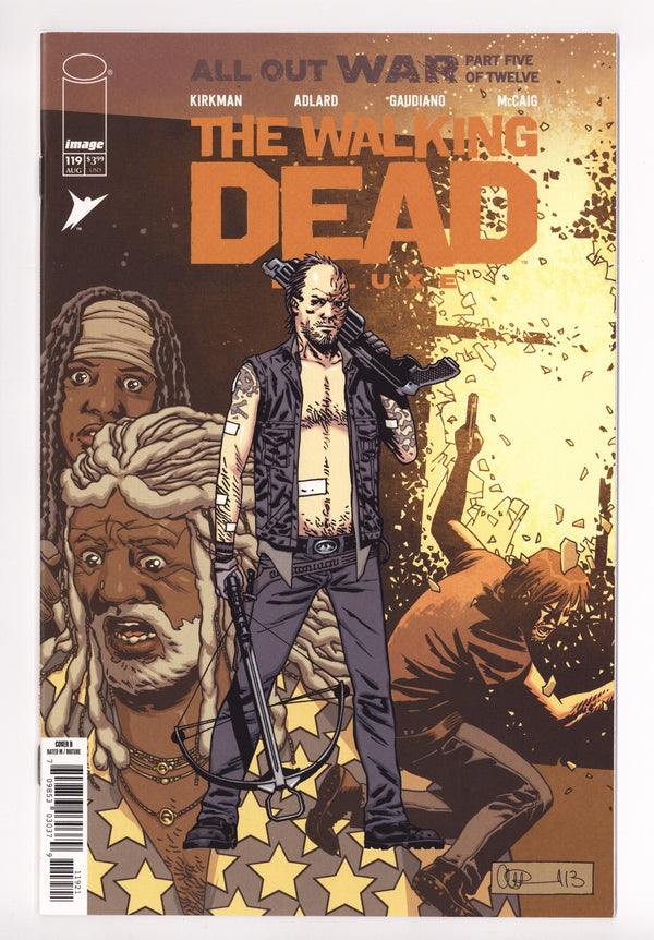 Walking Dead Deluxe 119 Adlard Variant (2025)