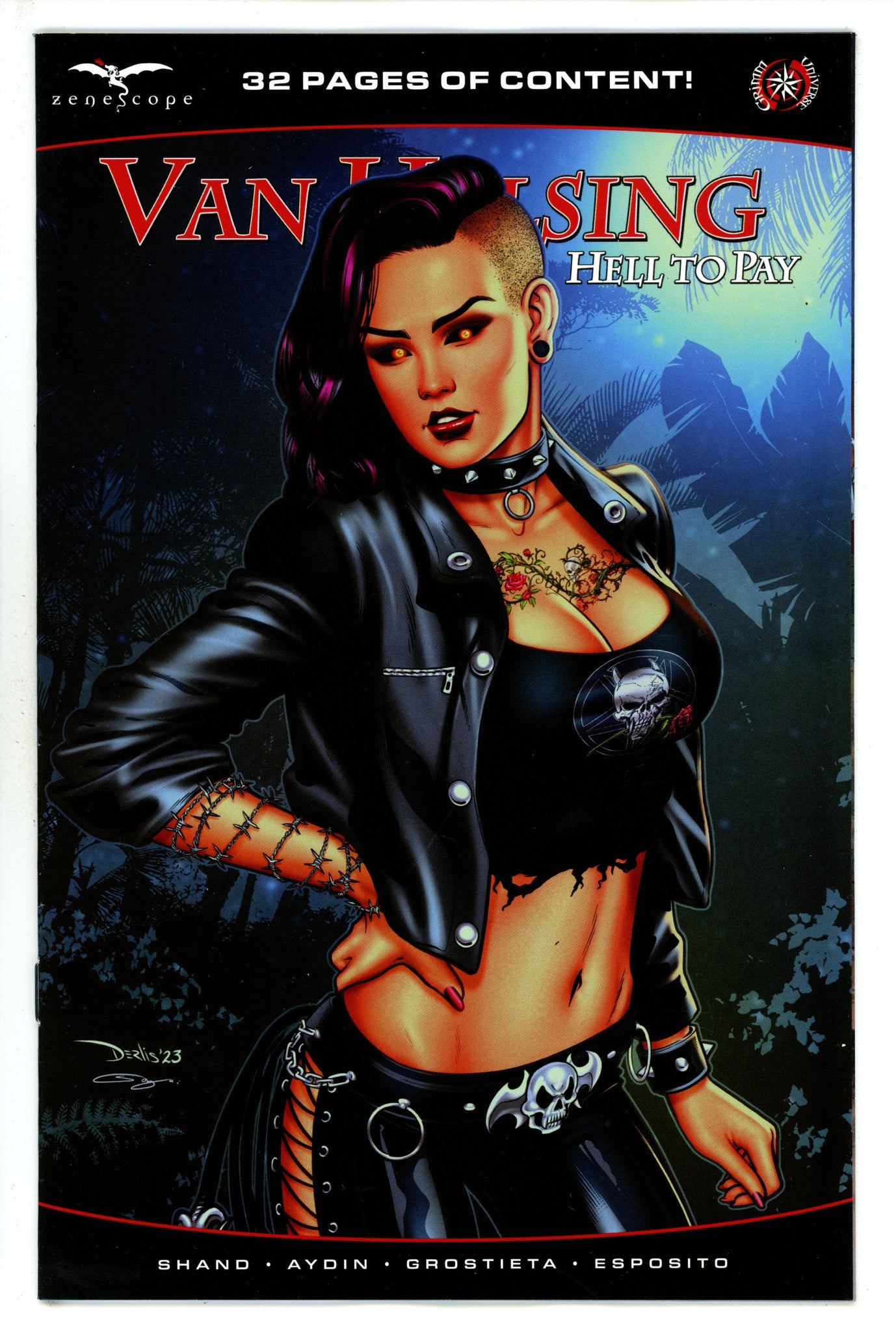 Van Helsing Hell To Pay 1 Santacruz Variant (2023)